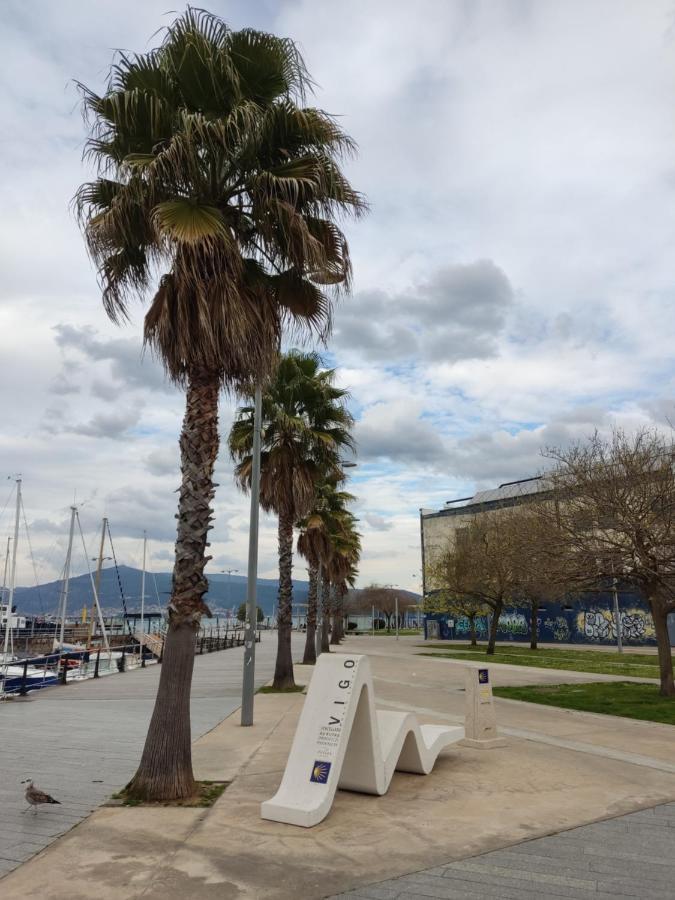 Apartamento Pleno Centro, Alameda, 5 Minutos Casco Vello Y Estacion Ave Vigo Exterior foto